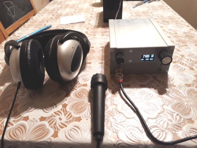 QRP SSB transceiver, CASE